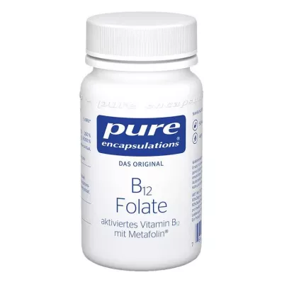 PURE ENCAPSULATIONS Kapsule s folátmi B12, 90 kapsúl
