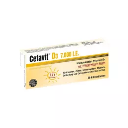 CEFAVIT D3 7 000 I.U. filmom obalené tablety, 60 ks