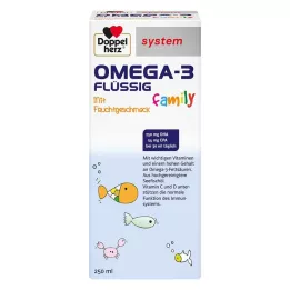 DOPPELHERZ Omega-3 tekutý rodinný systém, 250 ml