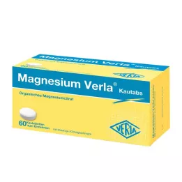 MAGNESIUM VERLA Žuvacie tablety, 60 ks