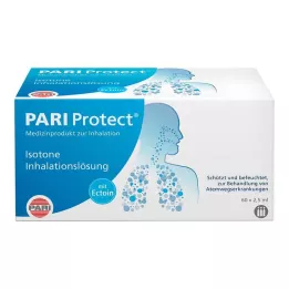 PARI Inhalačný roztok ProtECT s ampulkami Ectoin, 60X2,5 ml