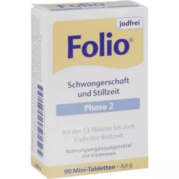FOLIO 2 bezjódové filmom obalené tablety, 90 ks