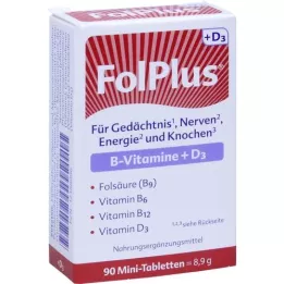 FOLPLUS+D3 tablety, 90 kapsúl