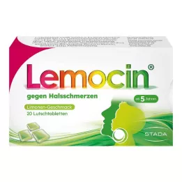 Lemocin® na bolesti hrdla, 20 ks