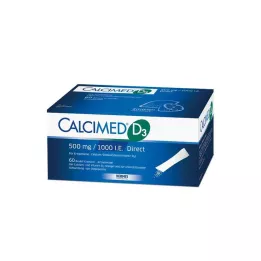 CALCIMED D3 500 mg/1000 I.U. Priame granule, 60 ks