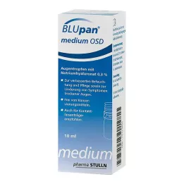 BLUPAN stredné OSD očné kvapky, 10 ml
