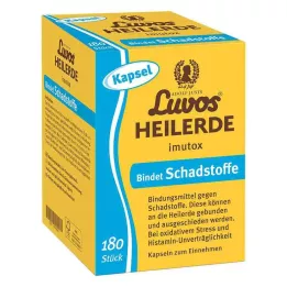 LUVOS Liečivé ílové kapsule imutox, 180 kapsúl