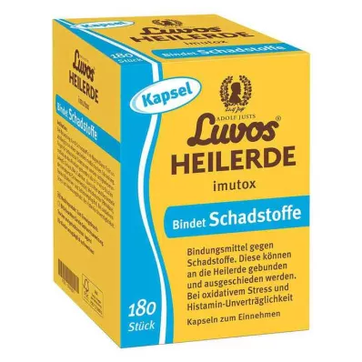 Luvos® liečivé ílové imutox kapsuly, 180 kusov Luvos® liečivé ílové imutox kapsuly, 180 kusov