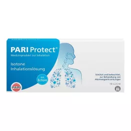 Pari Protect inhalačný roztok s ampulkami Ectoin, 10X2,5 ml