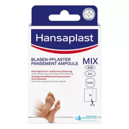 HANSAPLAST Náplasti na pľuzgiere SOS Mix Pack, 6 ks