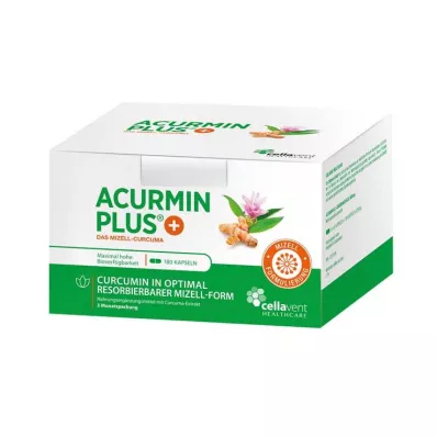 ACURMIN Plus Das Mizell-Curcuma Soft Capsules, 180 kapsúl