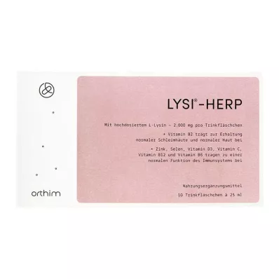 LYSI-HERP Ampulky na pitie, 10 ks