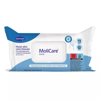 MoliCare® Skin vlhčené obrúsky, 50 ks