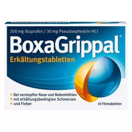 BOXAGRIPPAL Studené tablety 200 mg/30 mg FTA, 10 ks