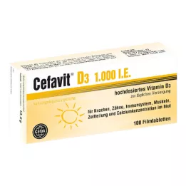 CEFAVIT D3 1 000 I.U. filmom obalené tablety, 100 ks