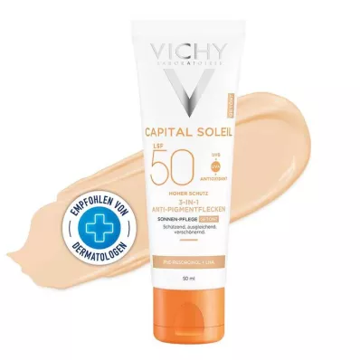 Vichy Idéal Soleil krém proti pigmentovým škvrnám LSF 50 + , 50 ml Vichy Idéal Soleil krém proti pigmentovým škvrnám LSF 50 + , 50 ml