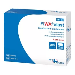 FIXIERBINDE elastický celofánový obal 6 cmx4 m, 1 ks