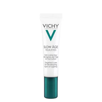 VICHY SLOW Očný krém proti starnutiu, 15 ml