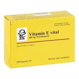 Vitamín E vital 400 mg Rennersche Apotheke Softk.(100 kusov)