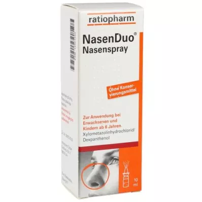 NASENDUO Nosový sprej, 10 ml