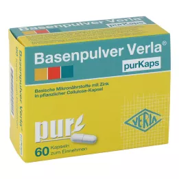 BASENPULVER Verla purKaps, 60 kapsúl