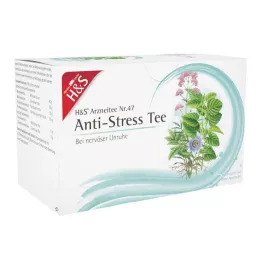 H&amp;S Antistresové filtračné vrecko na čaj, 20X2,0 g