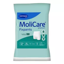 MOLICARE Prémiové fixačné nohavice s dlhými nohavicami veľkosti XL, 5 ks