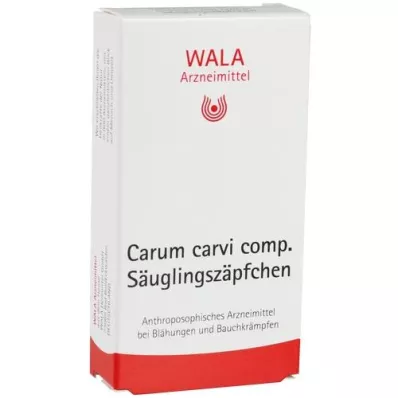 CARUM CARVI Comp.infant suppositories, 10X1 g