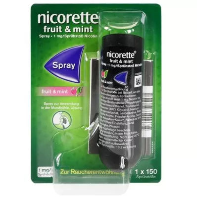 NICORETTE Ovocie &amp; Mäta Sprej 1 mg/sprej, 1 ks