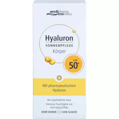 HYALURON SONNENPFLEGE Telový krém LSF 50+, 150 ml