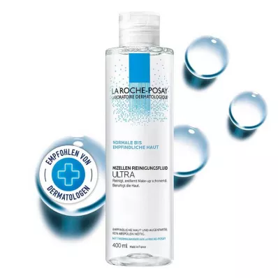 La Roche-Posay Micellar Cleansing Fluid Ultra pre citlivú pleť, 400 ml