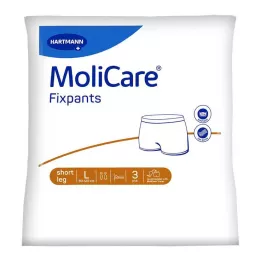 MOLICARE Krátke nohavice Fixpants veľkosť L, 3 ks