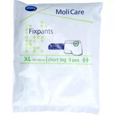 MOLICARE Krátke nohavice Fixpants veľkosť XL, 3 ks