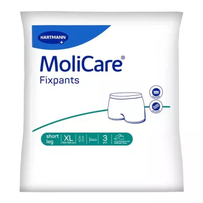 MoliCare® Fixpants krátke nohavice XL, 3 ks MoliCare® Fixpants krátke nohavice XL, 3 ks