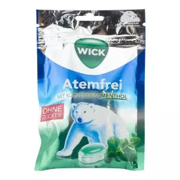 WICK Bezduché eukalyptové sladkosti bez vrecka na cukor, 72 g