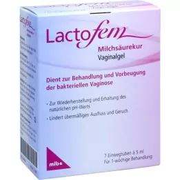 LACTOFEM Vaginálny gél s kyselinou mliečnou, 7X5 ml