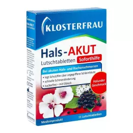 Klosterfrau akútne pastilky na hrdlo (16 ks)