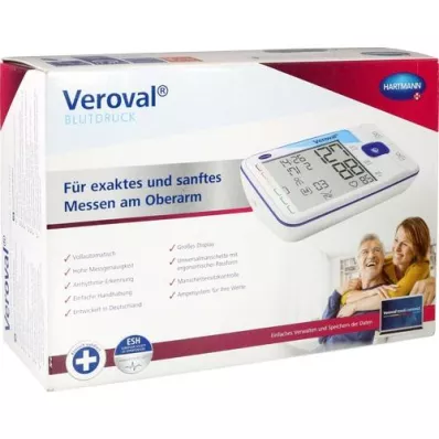 VEROVAL Monitor krvného tlaku na hornej časti ramena, 1 ks