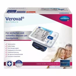VEROVAL Zápästný tlakomer, 1 ks