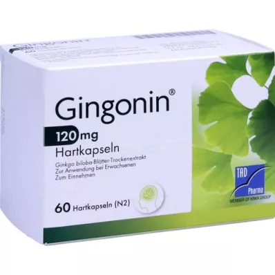 GINGONIN 120 mg tvrdé kapsuly, 60 ks