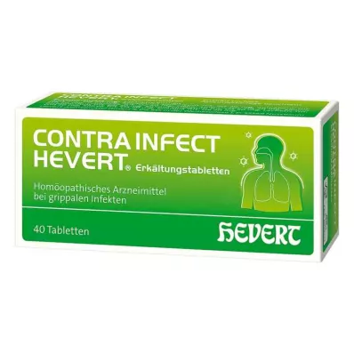 Contrainfect Hevert studené tablety (40 kusov)