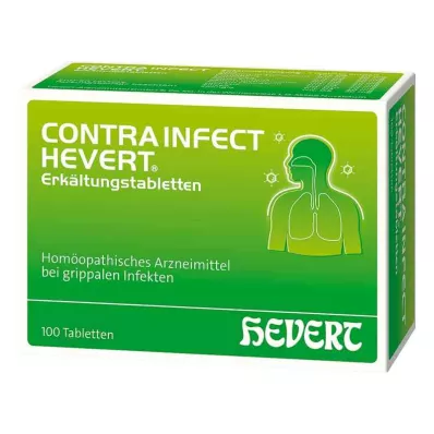 CONTRAINFECT Hevert tablety za studena, 100 ks