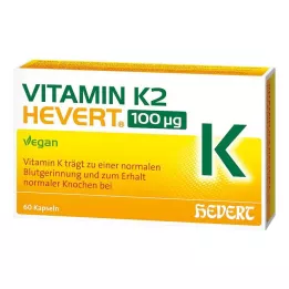 VITAMIN K2 HEVERT 100 μg kapsuly, 60 ks
