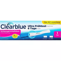 CLEARBLUE Test na včasnú detekciu tehotenstva, 1 ks