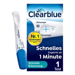 CLEARBLUE Rýchly tehotenský test, 1 ks