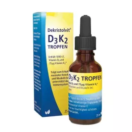 DEKRISTOLVIT D3K2 kvapky, 25 ml