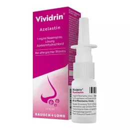 VIVIDRIN Azelastín 1 mg/ml nosový roztok, 10 ml
