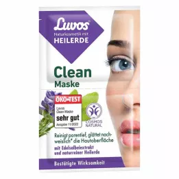 LUVOS Liečivá hlinená čistiaca maska prírodná kozmetika, 2X7,5 ml
