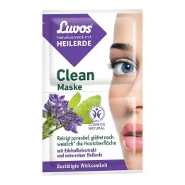 LUVOS Liečivá hlinená čistiaca maska prírodná kozmetika, 2X7,5 ml