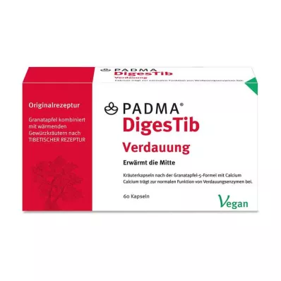 PADMA DigesTib Capsules, 60 kapsúl